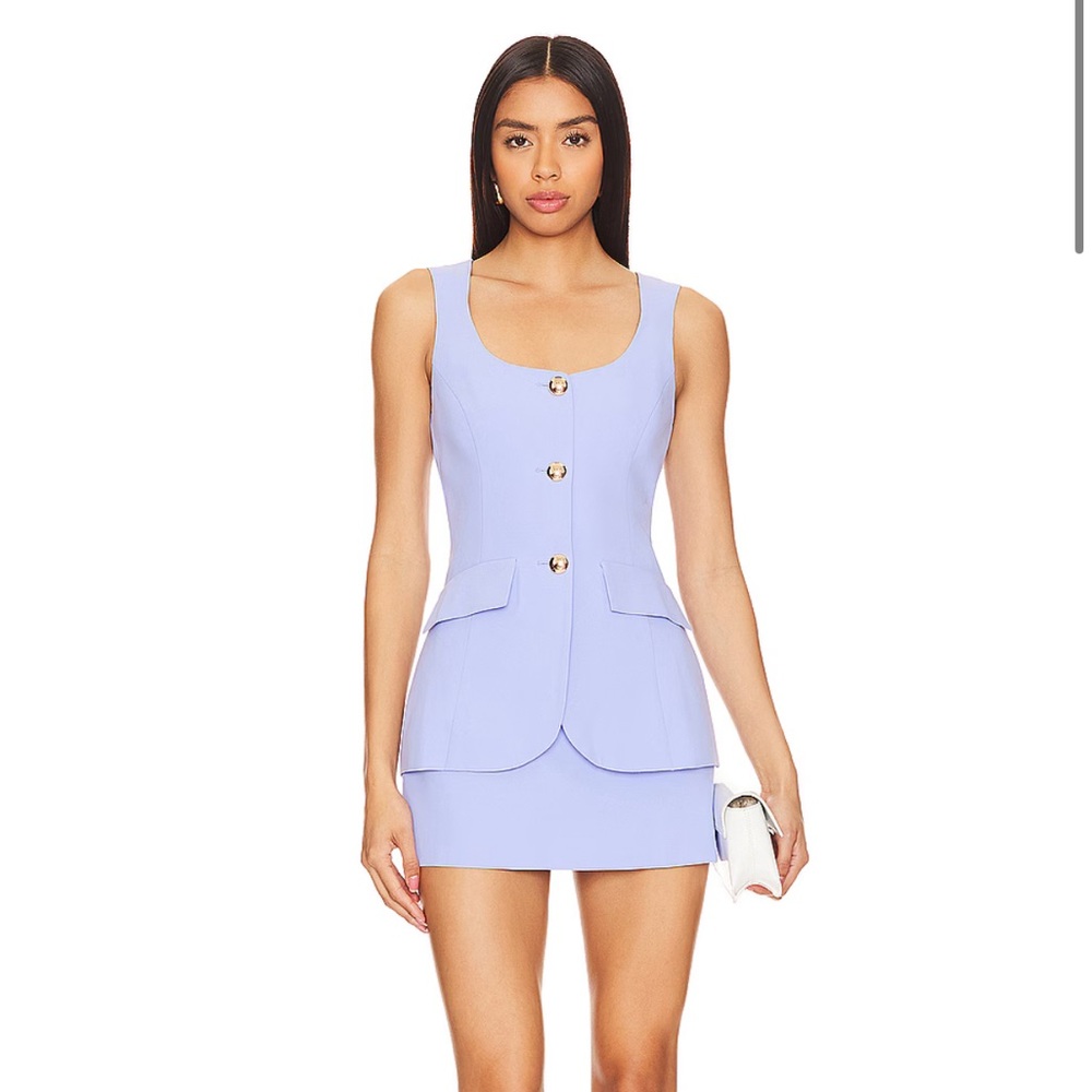 Amanda Uprichard Kya Romper - English Lavender